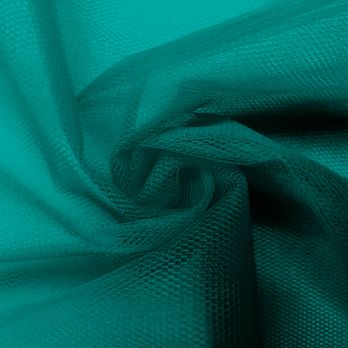 Tule Poliamida Verde Água Escuro