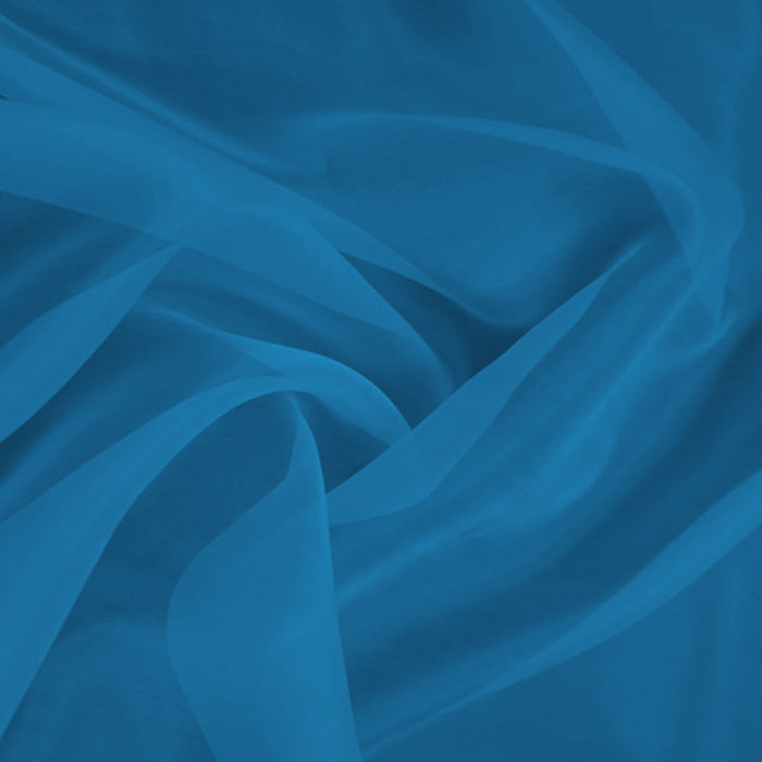 Organza Opaca Azul