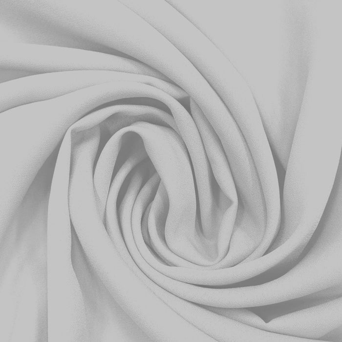 Georgette Toque de Seda Gelo