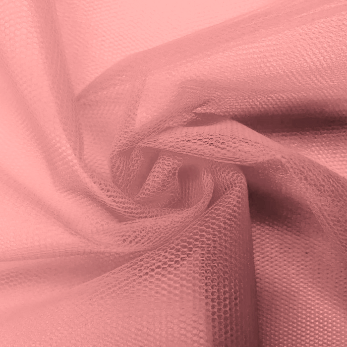 Tule Poliamida Salmão