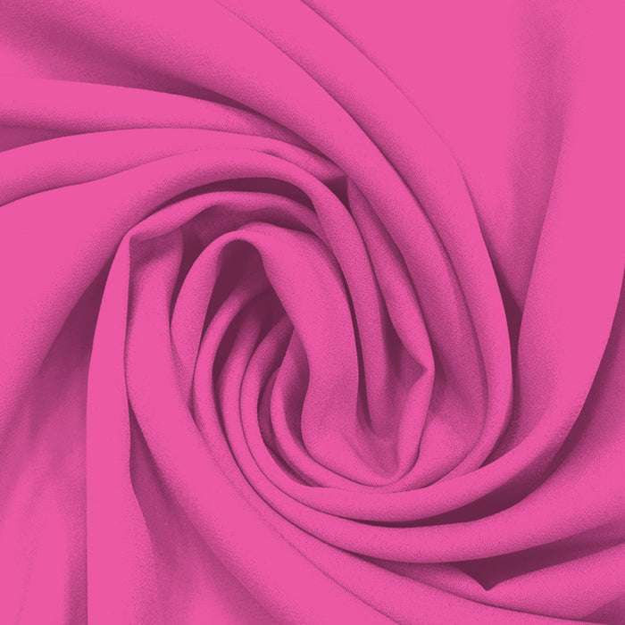 Georgette Toque de Seda Pink