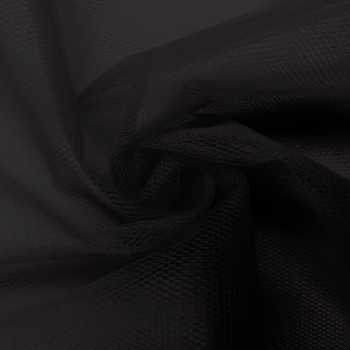 Tule Poliamida Preto