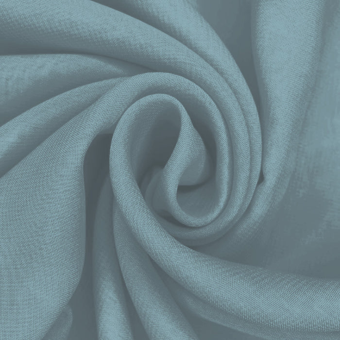 Musseline Toque de Seda Verde Lagune