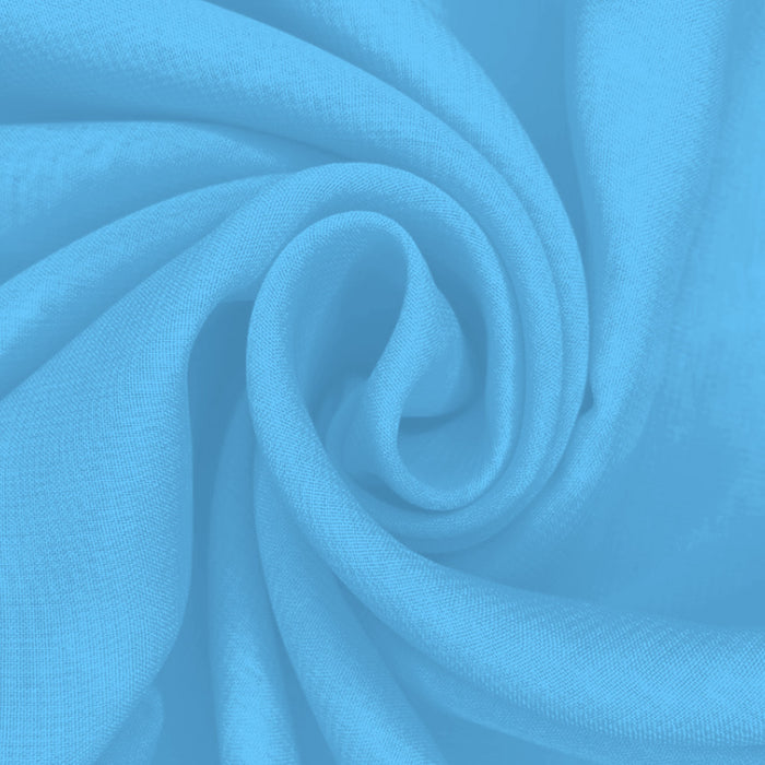 Musseline Toque de Seda Azul Frozen