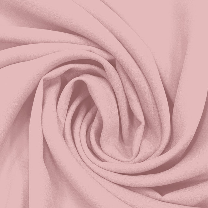 Georgette Toque de Seda Rose