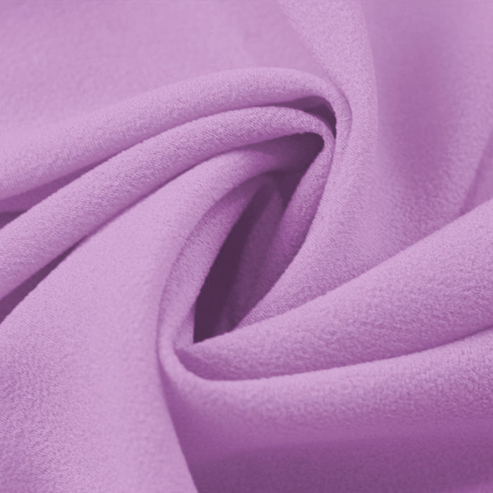 Crepe de Chine Aya Rosa Lilac