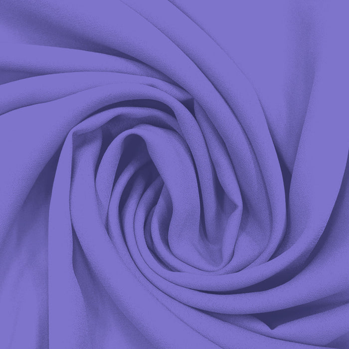 Georgette Toque de Seda Lilás Escuro