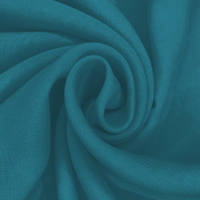 Musseline Toque de Seda Verde Floresta