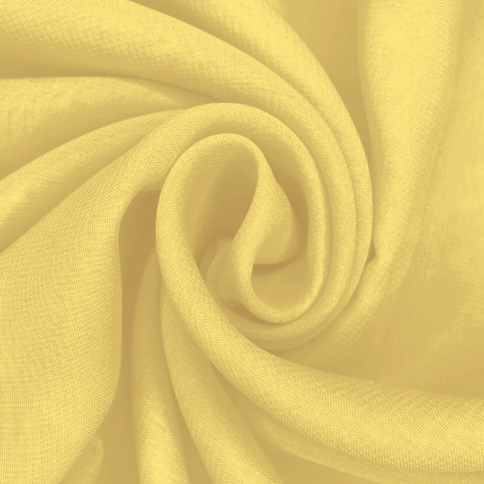 Musseline Toque de Seda Amarelo